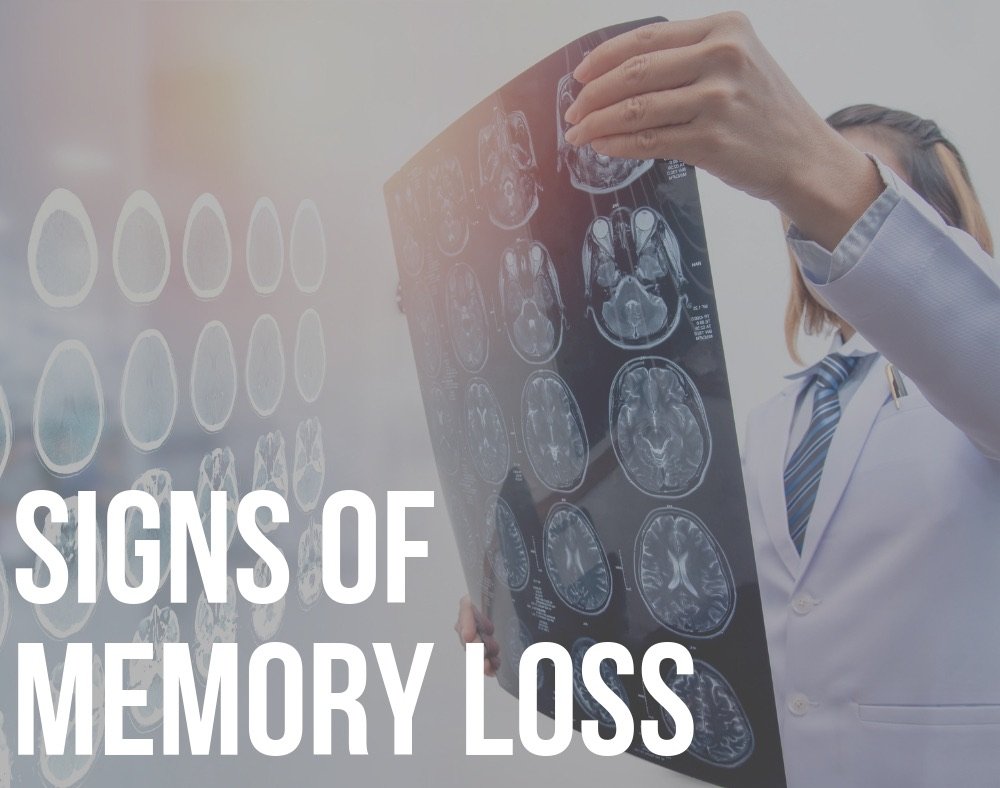 signs of memory loss