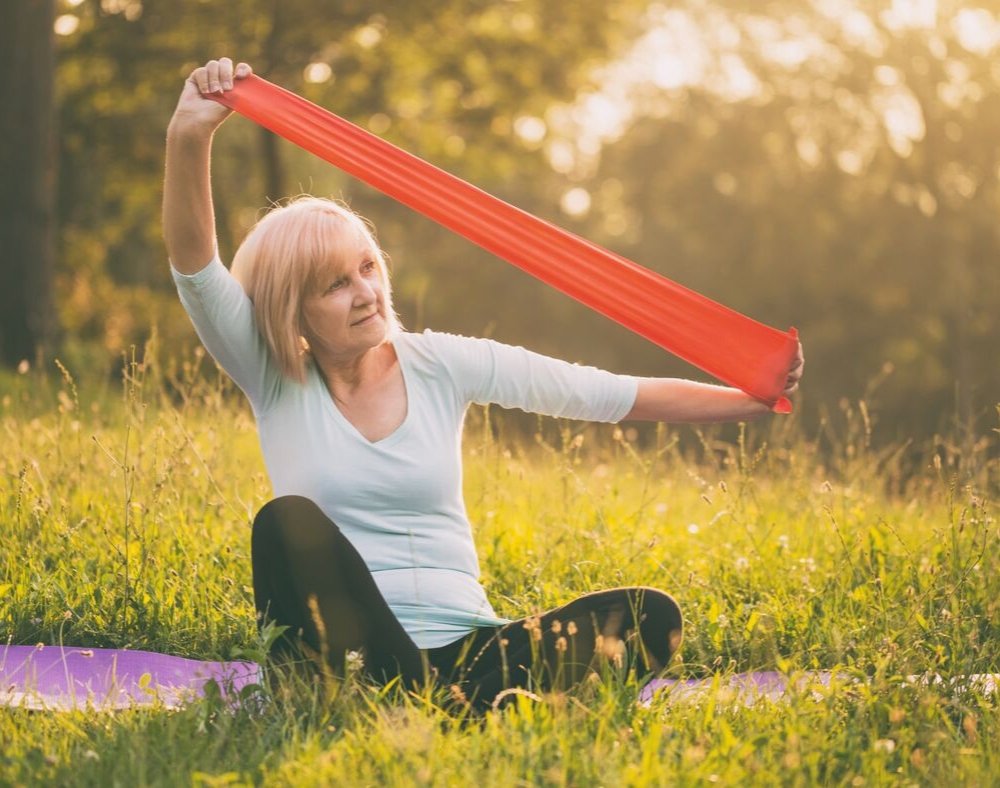 working out as a dementia anxiety treatment 