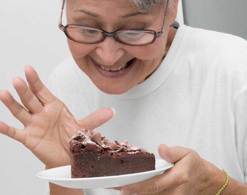 chocolate offering a calming effect to persons with dementia