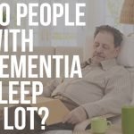 do people with dementia sleep a lot