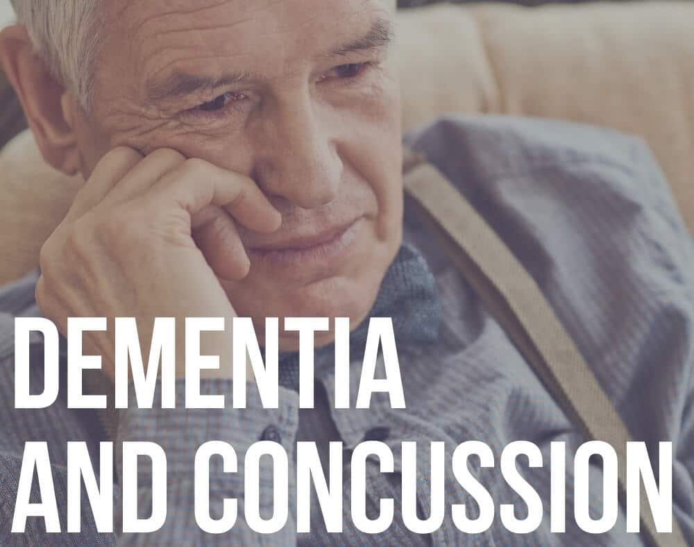 dementia and concussion