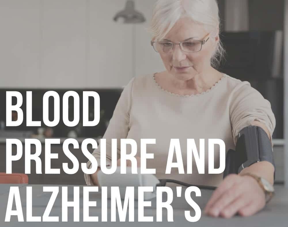 blood pressure and alzheimer's