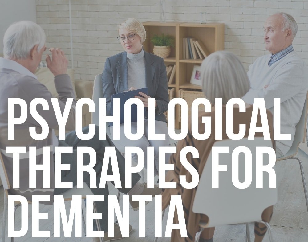 psychological therapies for dementia