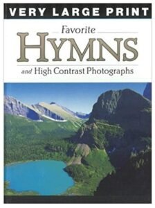 Hymns very large print for dementia