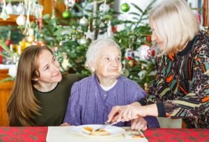 Coping with eating problems in vascular dementia