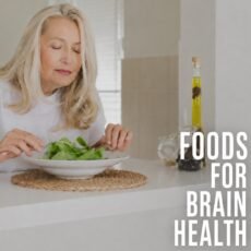 foods to reverse dementia - woman preparing a brain-healthy salad
